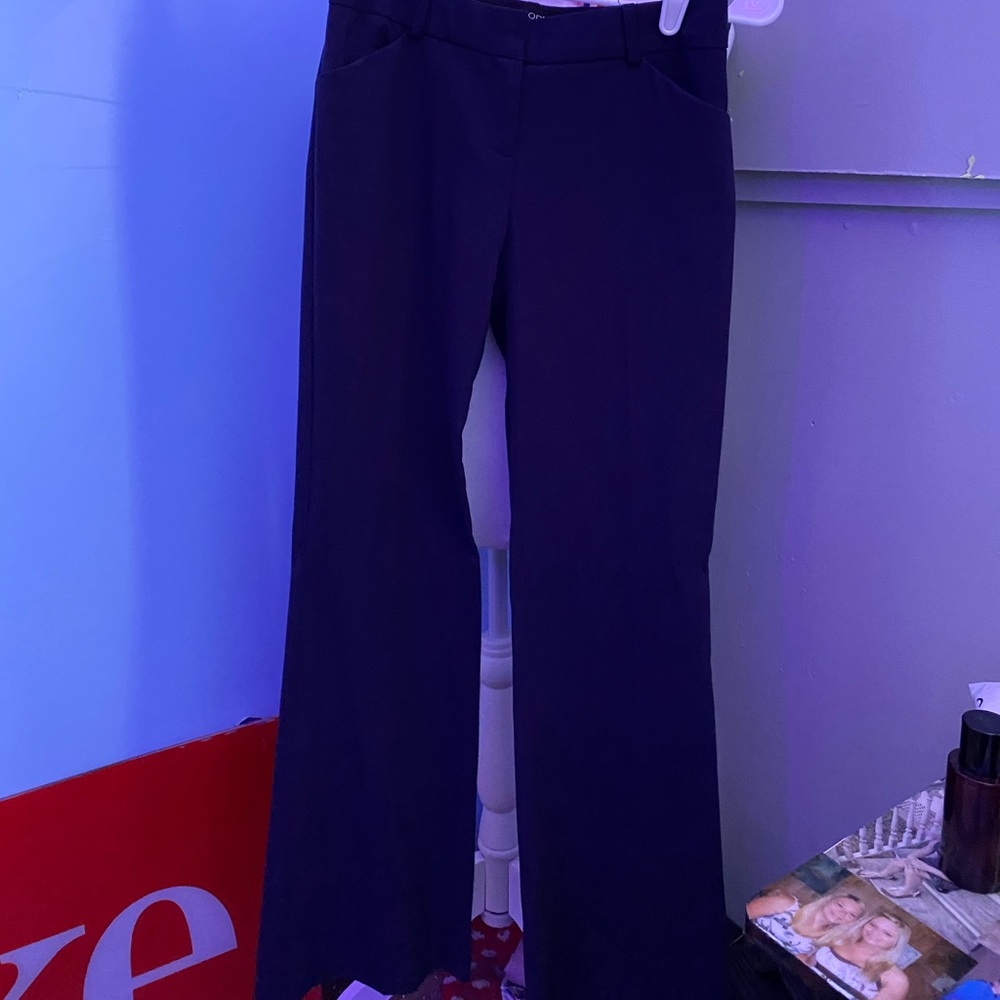 Never worn, dark formal pants